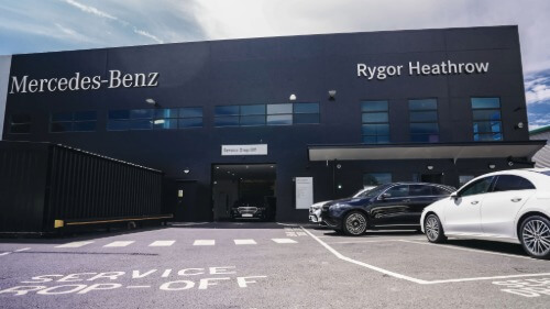 rygor mercedes benz about us across uk