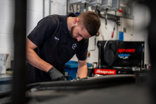 rygor mercedes benz express service busy professionals